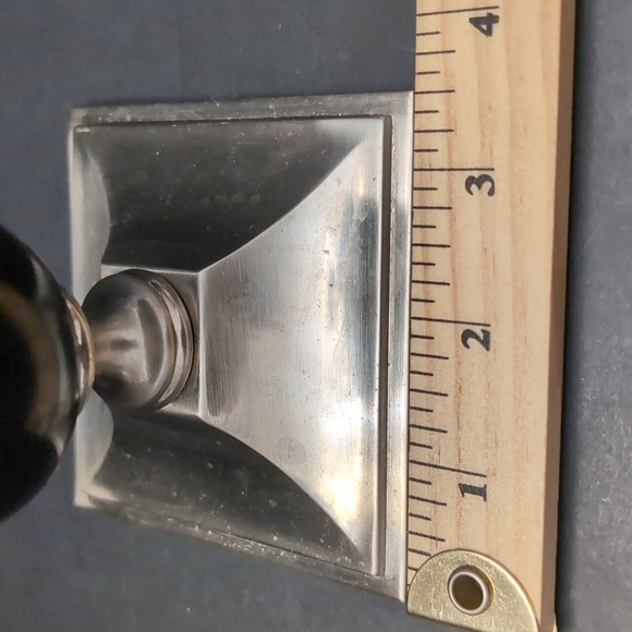 Vintage Partylite Elegant Black and Silver Candle Holder. - Picture 7 of 8